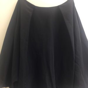 Cos black circle skirt